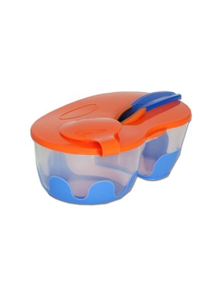 Bebedor 2 Bölmeli Tabak Ve Kaşık