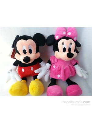 Disney Mickey Ve Minnie Mouse Peluş Oyuncak