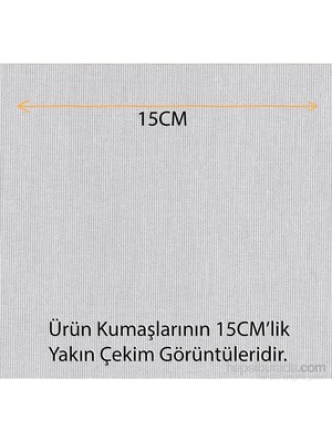 Taç Naturel Polyester Serisi Np-100 Beyaz  Screen Stor Perde-130X200