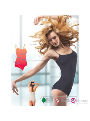 Miorre Çıtçıtlı Body Seamless Bayan İp Askı