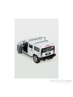 2008 Hummer H2 Suv Çek Bırak 1/40 Die Cast Model Araç