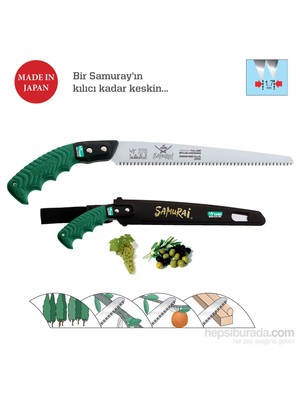 Samurai Budama Testeresi 27Cm Kılıflı İnce Diş