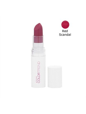 Avon Color Trend Kiss N Go Ruj Red Scandal
