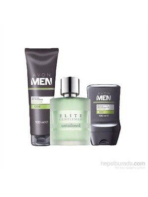 Avon Elite Gentleman Untailored Edt 75 Ml Erkek Parfüm 3'Lü Set