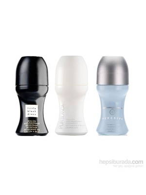 Avon Little Black Pur Blanca Perceive 3Lü Set