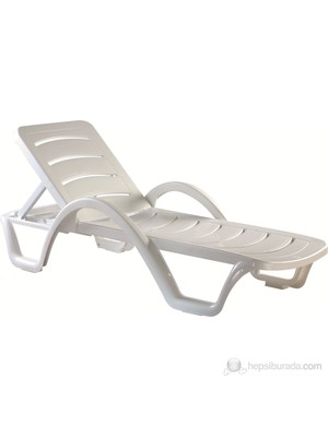 Siesta 078 Havana Şezlong Beyaz - 1 Adet