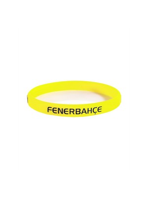 Fenerbahçe Lisanslı FB Bileklik FB-tek-sarı-STD