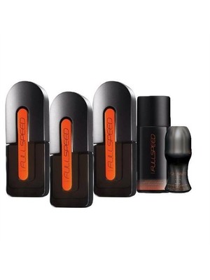 Avon Full Speed Edt 75 Ml Erkek Parfüm 5'Li Set