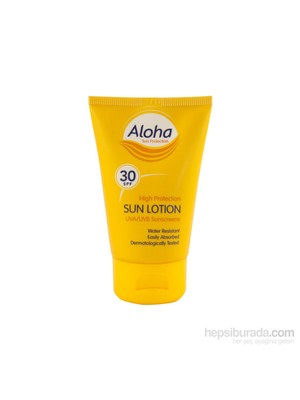 Aloha Spf30 Sun Cream 50 Ml - Çanta Boyu Güneş Kremi