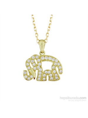 Altınsepeti 14 Ayar Fil Motifli Kolye As573kl