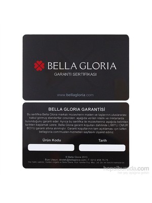 Bella Gloria Rose Siyah Taşlı Gümüş Şans Bilekliği (GB00272)