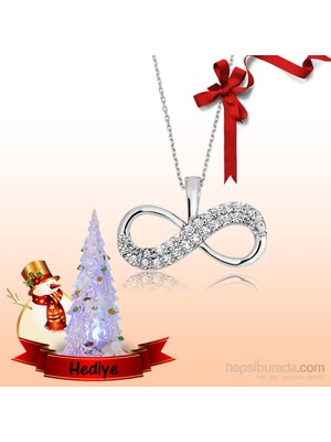 KENPAZAR Tekbir Silver Gümüş Sonsuzluk Kolye