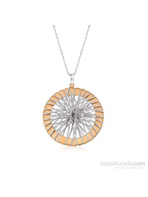 Altınsepeti Gümüş Oval Telli Kolye Astm0016910