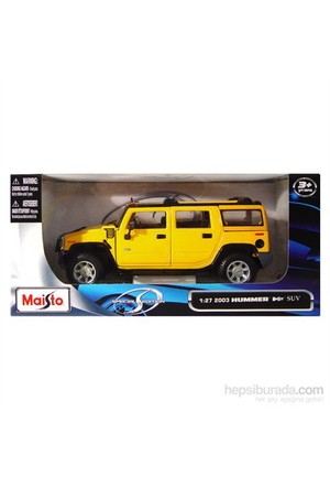 Maisto Special Edition 1:18 Scale Die Cast Yellow JEEP RESCUE CONCEPT  TACTICAL