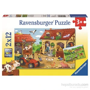 Çiftlikte Çalışmak - 12X2p Puzzle