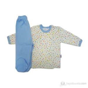 Sema Bebe Pijama Takımı / Mavi