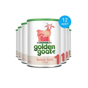 Golden Goat 1 Keçi Sütü Bazlı Bebek Sütü 400 gr - 12'li