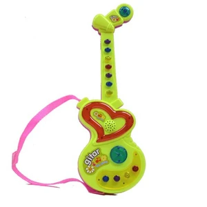 Birlik Oyuncak Türkçe Işıklı Ve Sesli Mini Pilli Oyuncak Gitar