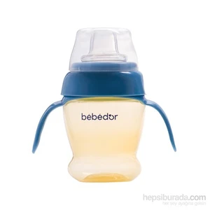 Damla Akıtmaz Silikon Su Oluklu Bardak / Sarı