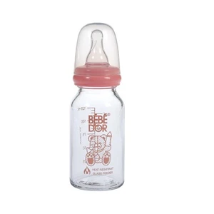 Isıcam Biberon Orta Akış (125 ml) / Pembe