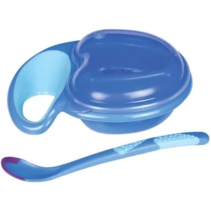 Kolay Kavrama Tabak&Kaşık / Mavi