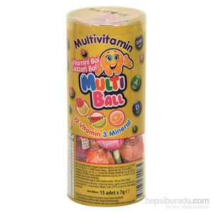 Multi Ball Lolipop Multivitamin 15'li