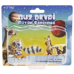 Ice Age Büyük Çarpışma Scrat Buck Figür Set