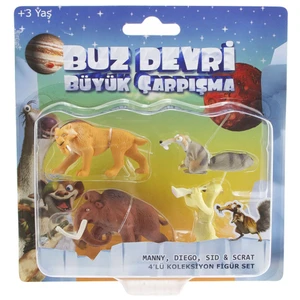 Ice Age Büyük Çarpışma 4'Lü Koleksiyon Set Model 2