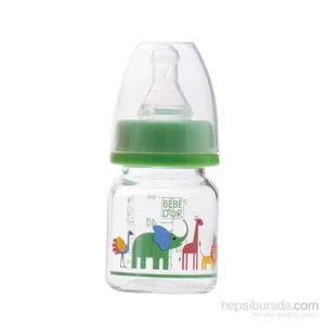 Özel Amaçlı Mini Cam Biberon 60 ml Yeşil