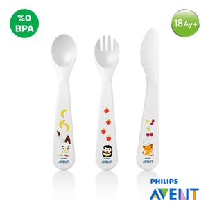Avent SCF714/00 Çatal, Kaşık ve Bıçak Seti 18 Ay+