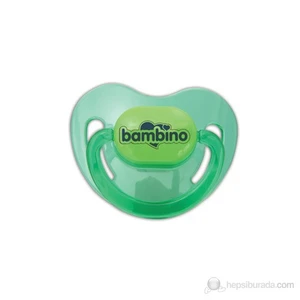 Silikon Damaklı Emzik No:3 / Yeşil / 18+ Ay