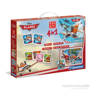 Edukit Eğitim Seti 4'ü 1 Arada Planes