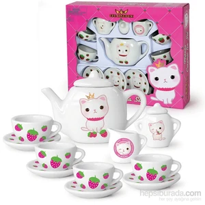 Kut. 13 Pcs Renkli Porselen Çay Set