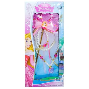 Mega Oyuncak Disney Aurora(Uyuyan Güzel) Asa& Kolye Bileklik Se
