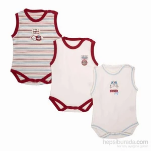 Bebepan 1462 Racing 3Lü Atlet Body Çizgili 6-9 Ay (68-74 Cm)