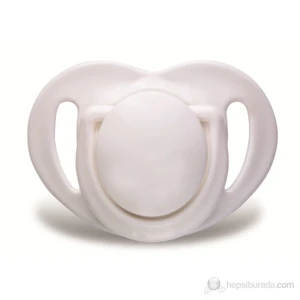 %0 Bpa Silikon Opak Emzik Tekli 6 Ay+ Beyaz