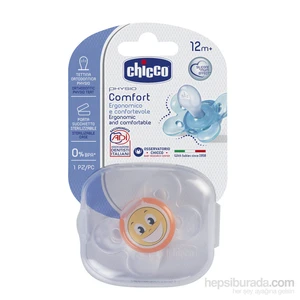 Comfort Silikon Emzik Unisex Smıle 12 ay+ Tekli