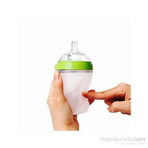 250 Ml Silikon Biberon 0-3 Ay Yeşil
