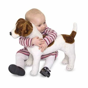 Melissa & Doug Dev Peluş Köpek Jack Russel Terrier