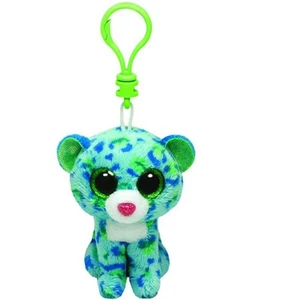 Ty Peluş Oyuncak Leona - Blue Leopard Anahtarlık 12 Cm