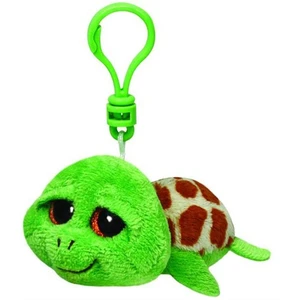 Ty Peluş Oyuncak Zippy - Green Turtle Anahtarlık 12 Cm