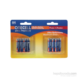 Ultra Premıum Alkalin Aaa Boy Pil 8'Li