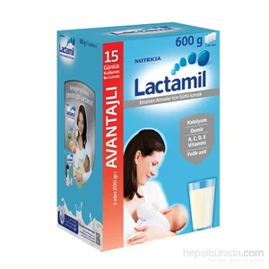 Lactamil Emziren Anneler İçin Sütlü İçecek 600 gr