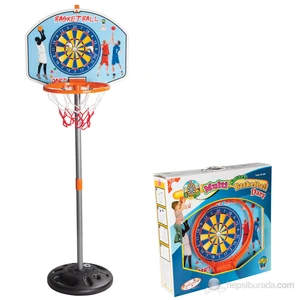 Ayaklı Küçük Basket Dart Seti
