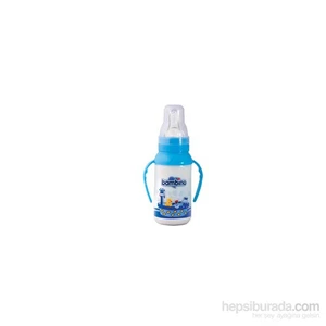 Silikon Kiraz Uçlu Kulplu Cam Biberon 125 Ml (Bpa%0)