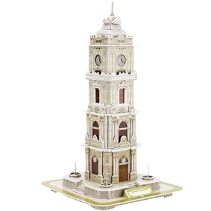 Cubic Fun 3D Puzzle 93 Parça Domabahçe Saat Kulesi 19x19x32,5 C171h