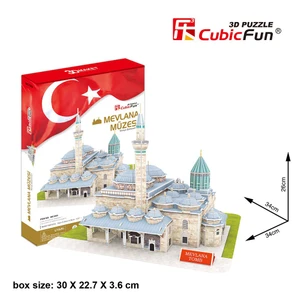 Cubic Fun 3D Puzzle 116 Parça Mevlana Türbesi 34x34x26 MC186h