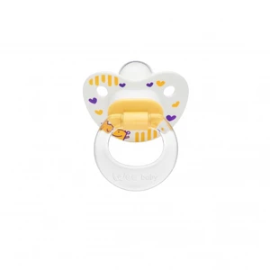 Wee Baby Desenli Damaklı Emzik 0-6Ay /Sarı