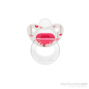 Wee Baby 833 Desenli Damaklı Emzik 0-6Ay - Pembe