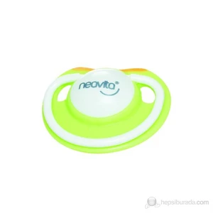 Ortodontik Silikon Emzik (BPA%0) 3 Ay+ / Yeşil